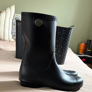 UGG Classic Black Waterproof Boots